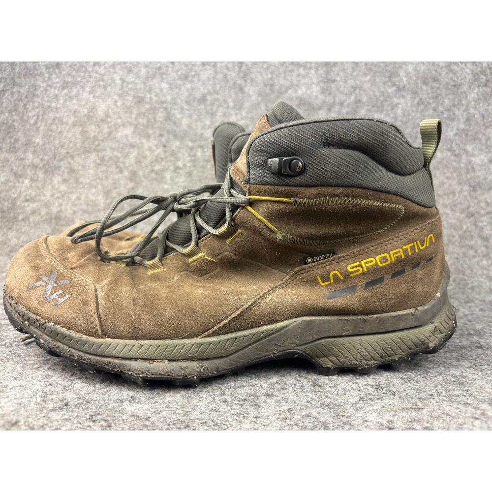 La Sportiva TX Hike Mid Leather GTX Mens Size 12 Brown Gore-Tex Hiking Boots‎